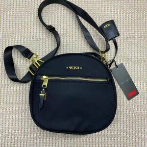 TUMI Voyageur Women's Compact Round Crossbody Bag